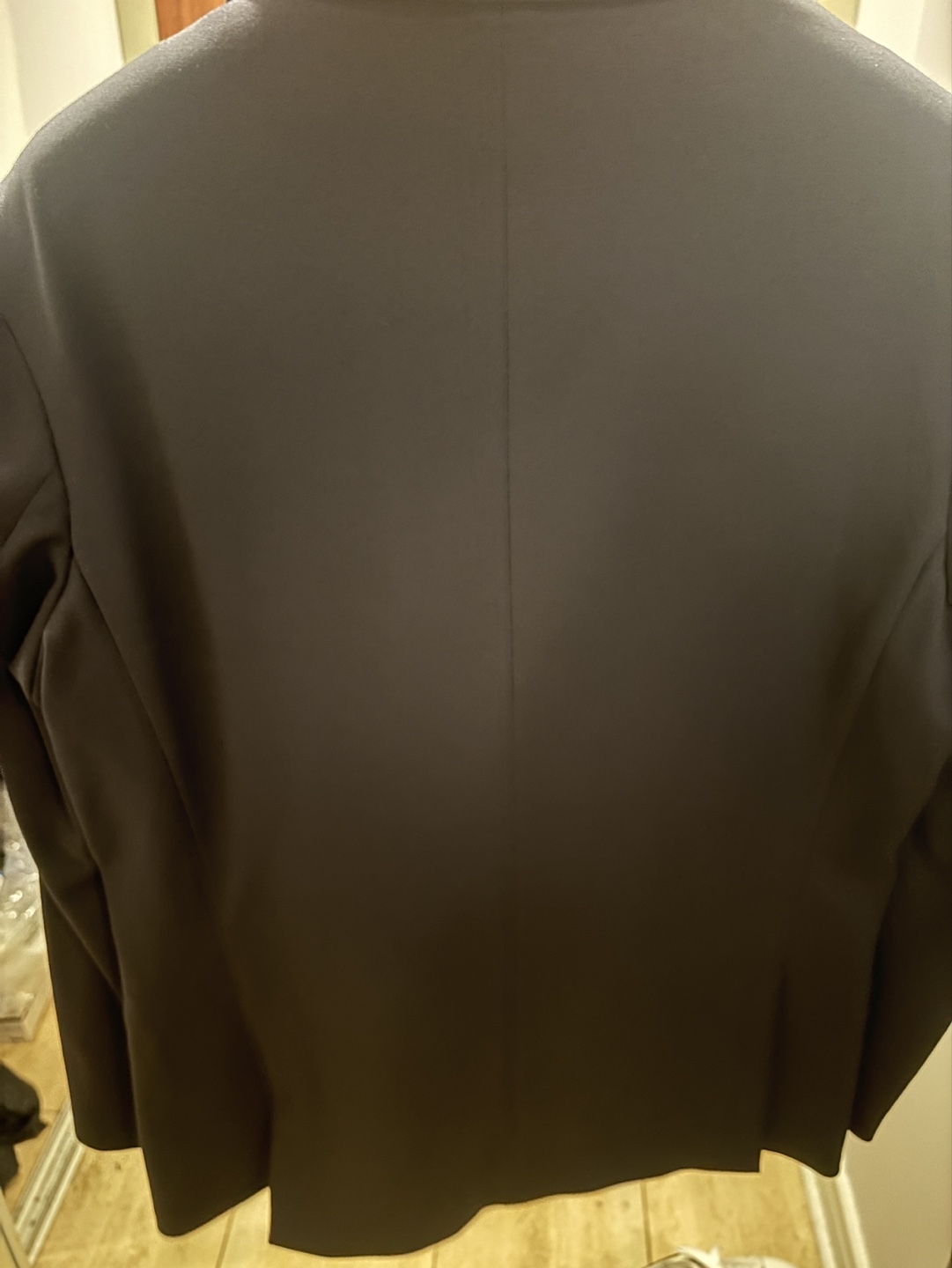 Emporio Armani Men's Dark Navy Blue Blazer Jacket - photo 3