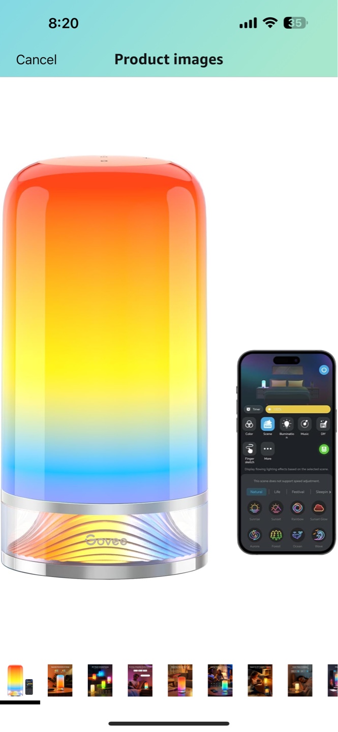 Govee Smart LED Table Lamp with 64+ Scene Modes - photo 4