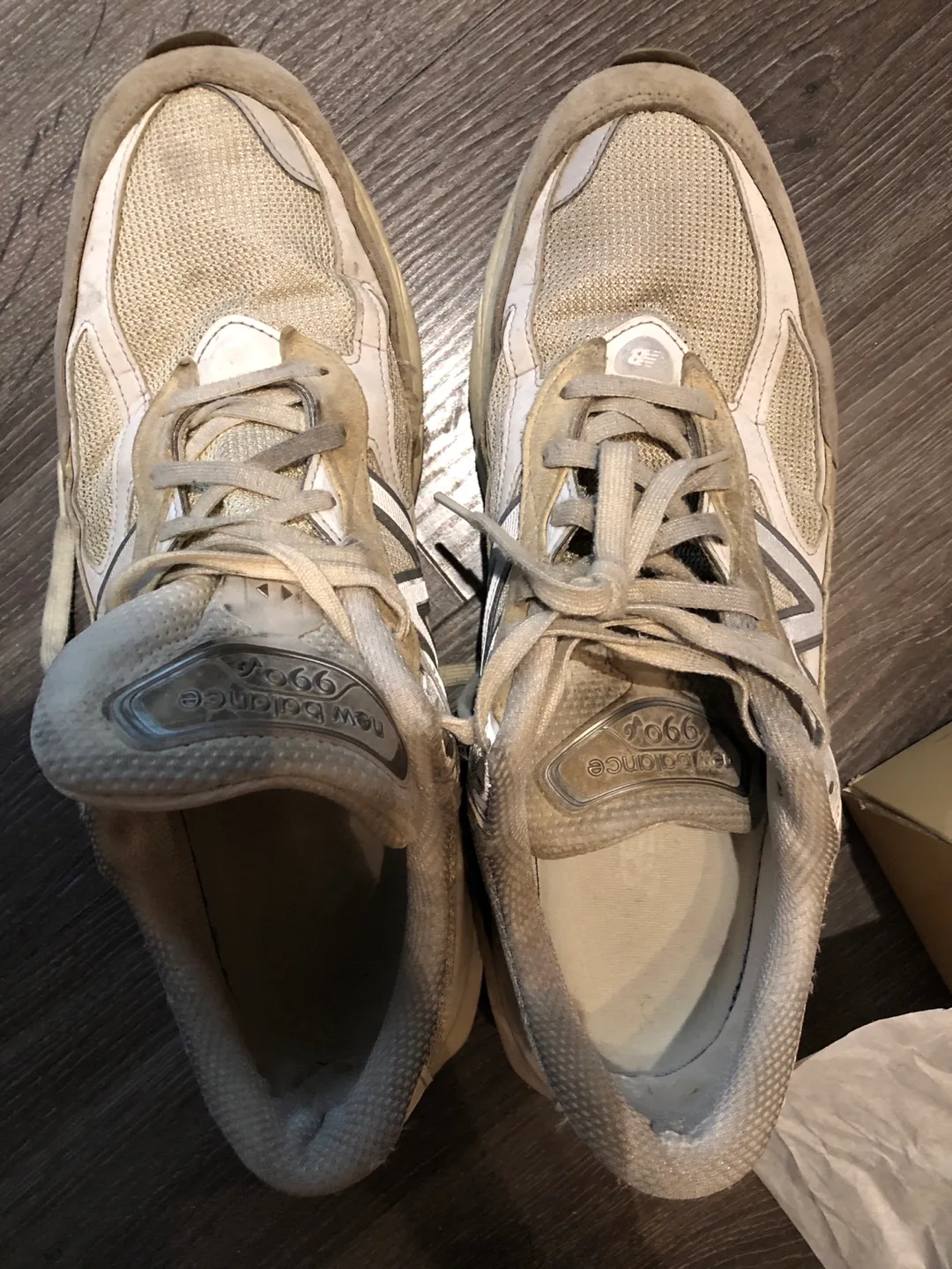 💚 New Balance 990v3 Sneakers, US14UK 131/2, Worn image indicator(6)