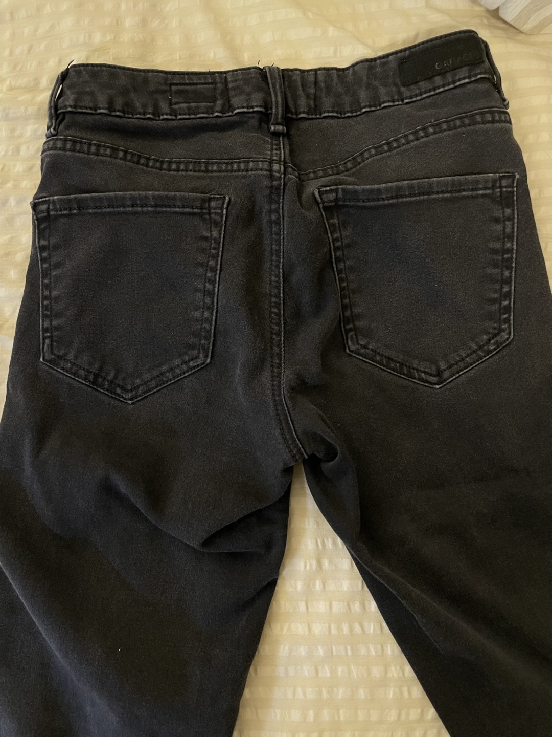 Garage Mid Rise Black Skinny Jeans - photo 4