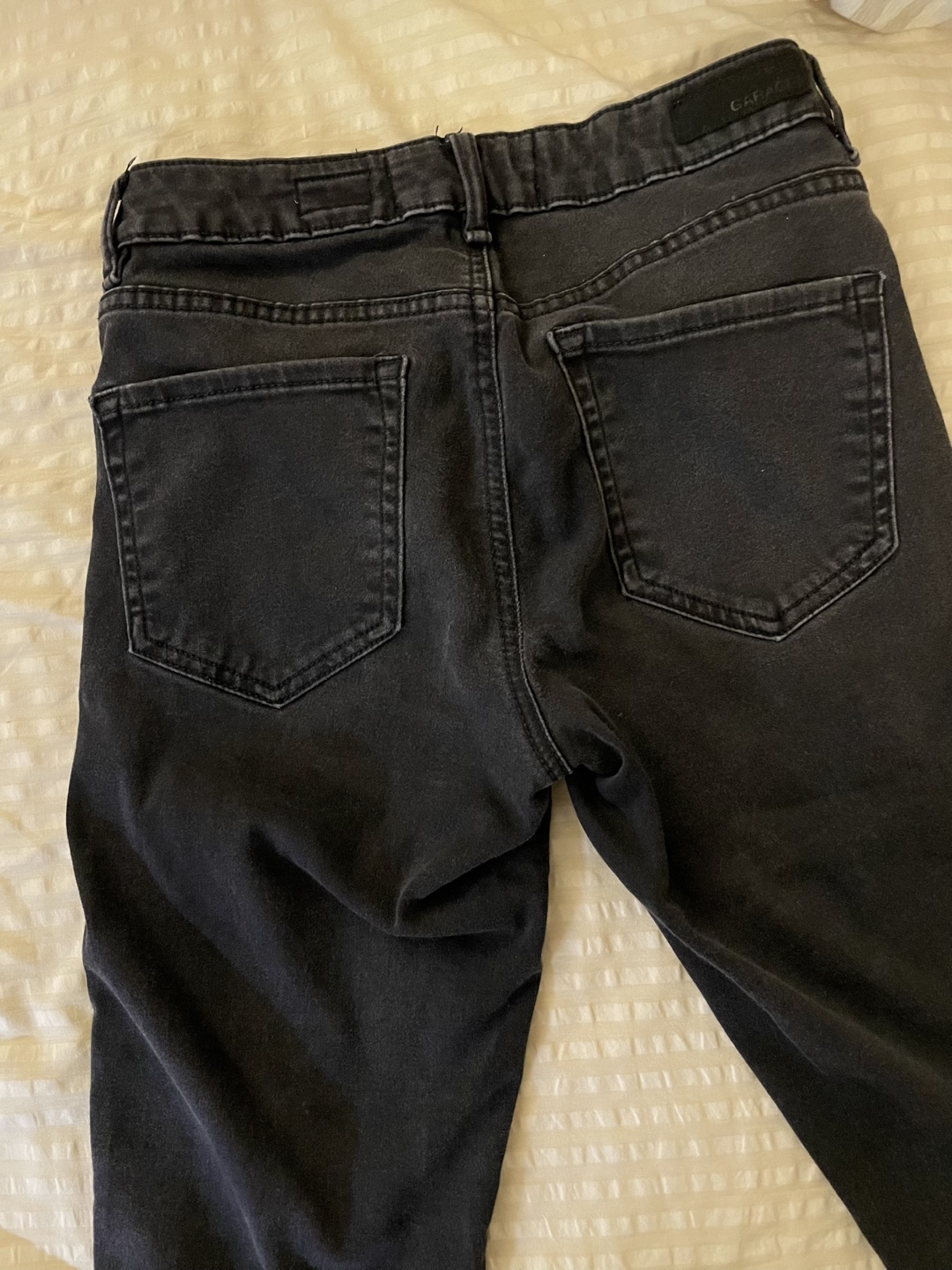 Garage Mid Rise Black Skinny Jeans - photo 5