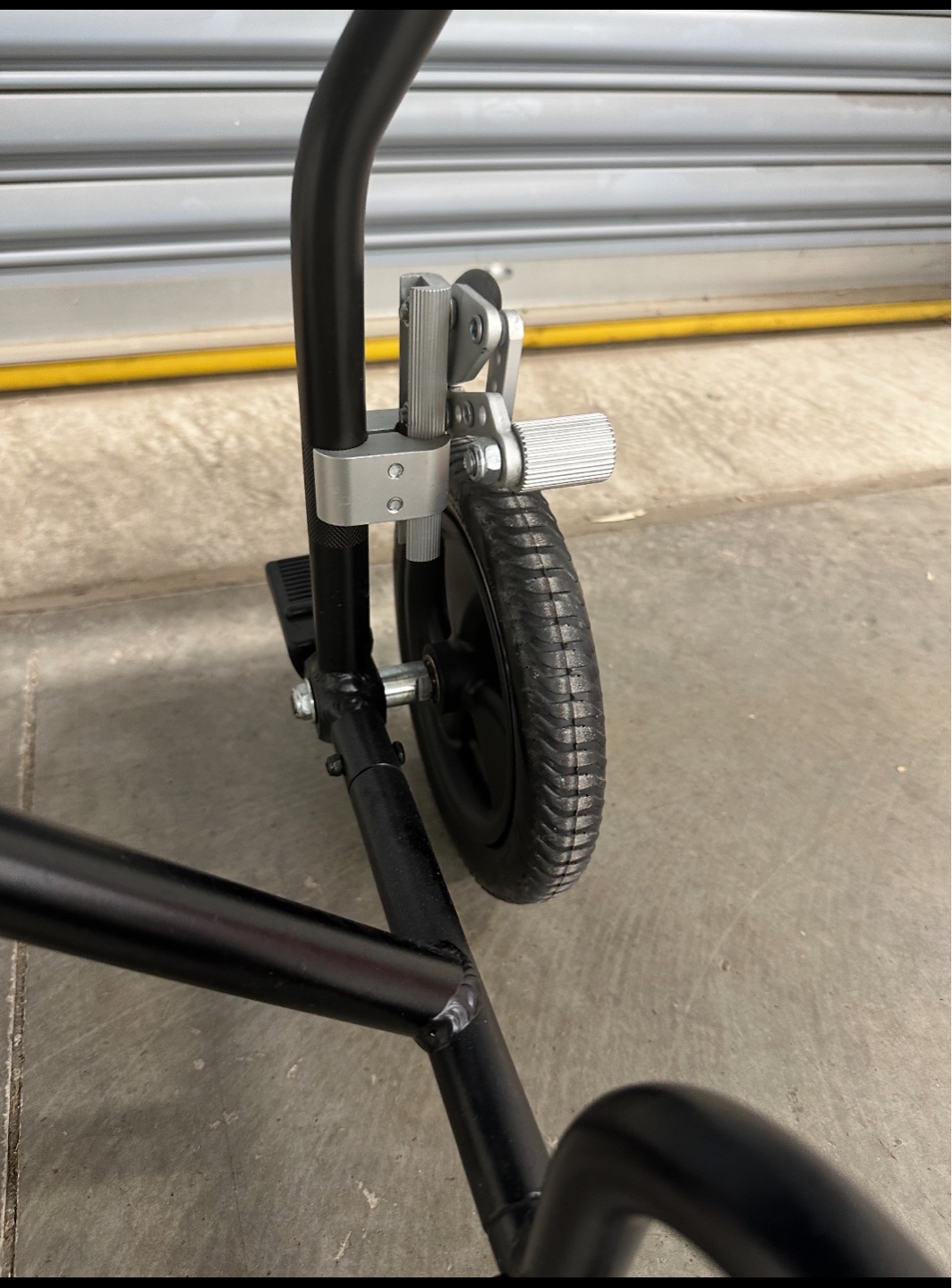 Lightweight Transport Wheelchair - Blue Plaid - photo 3