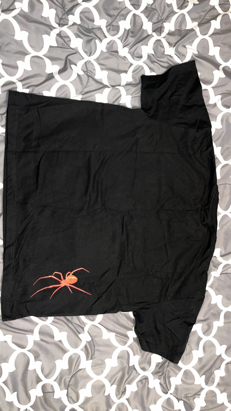 Two Black T-Shirts with Graphic Print - photo 2