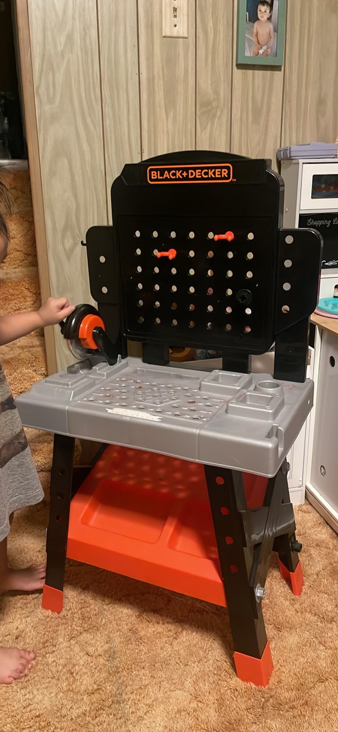 Black+Decker Kids' Workbench Toy ( no tool )