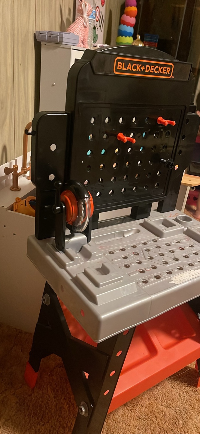 Black+Decker Kids' Workbench Toy ( no tool ) - photo 4