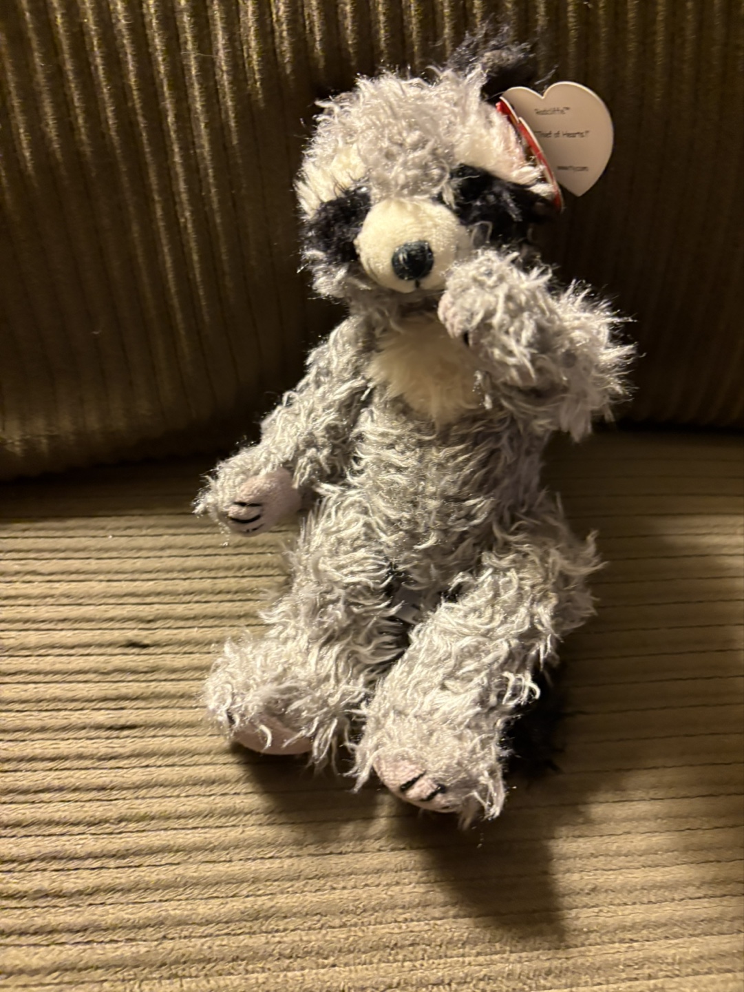 Ty Beanie Baby - Radcliffe the Raccoon