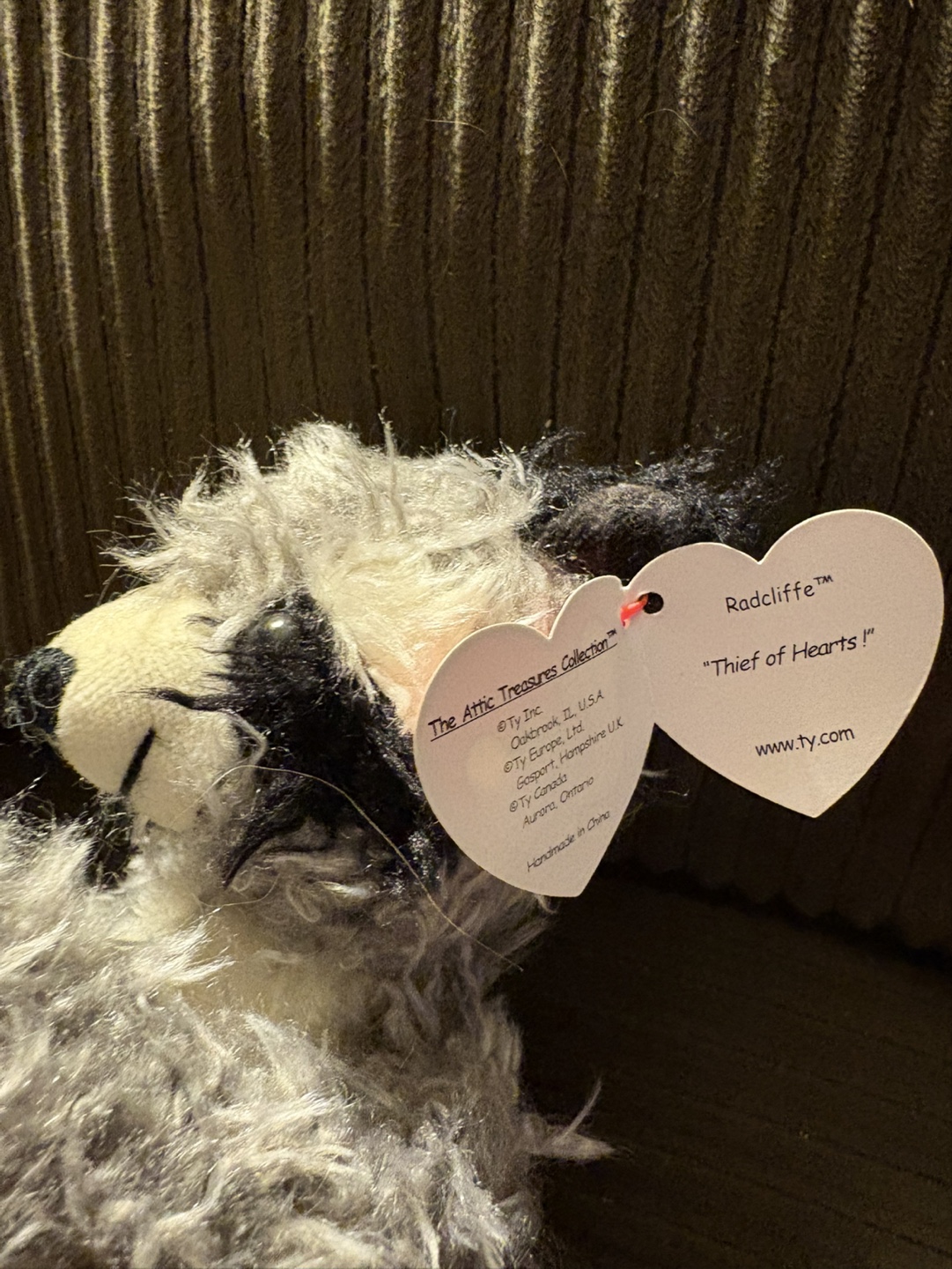 Ty Beanie Baby - Radcliffe the Raccoon - photo 2