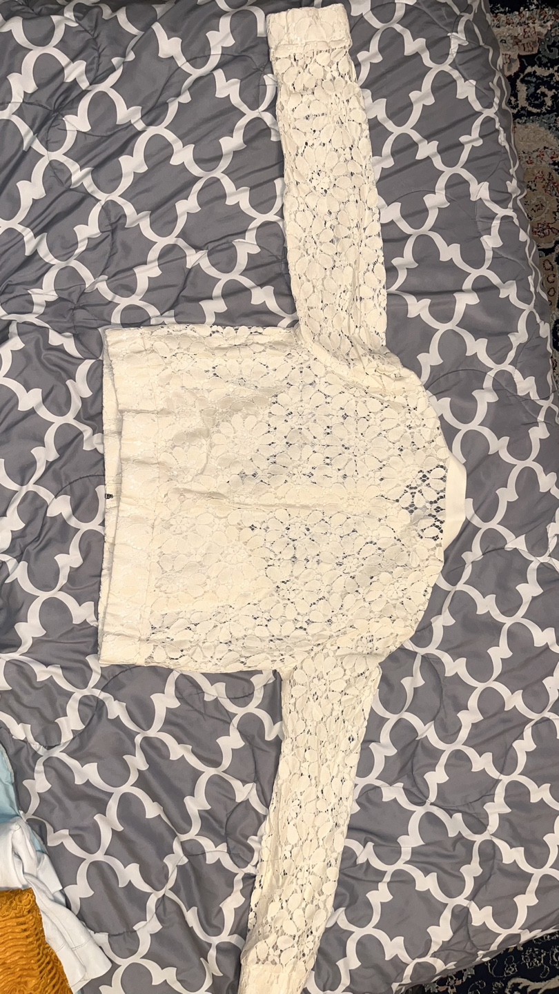 White Lace Jacket - photo 2