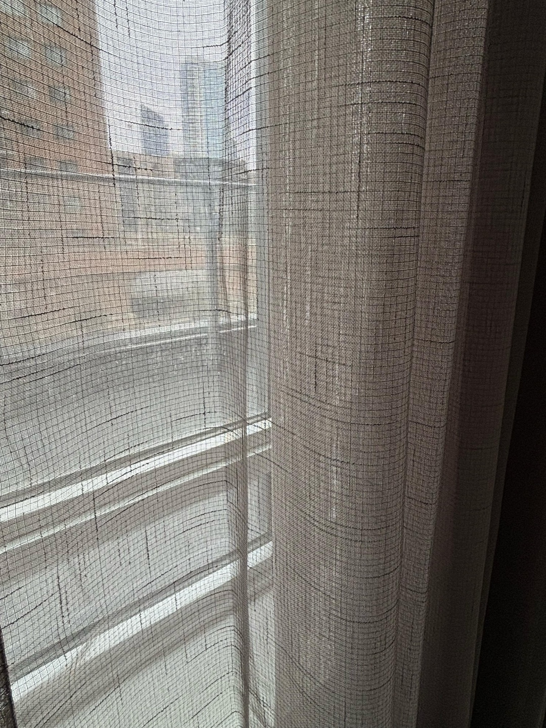 Grey Sheer Grey Curtains 58x108” - 16 panels available - photo 5