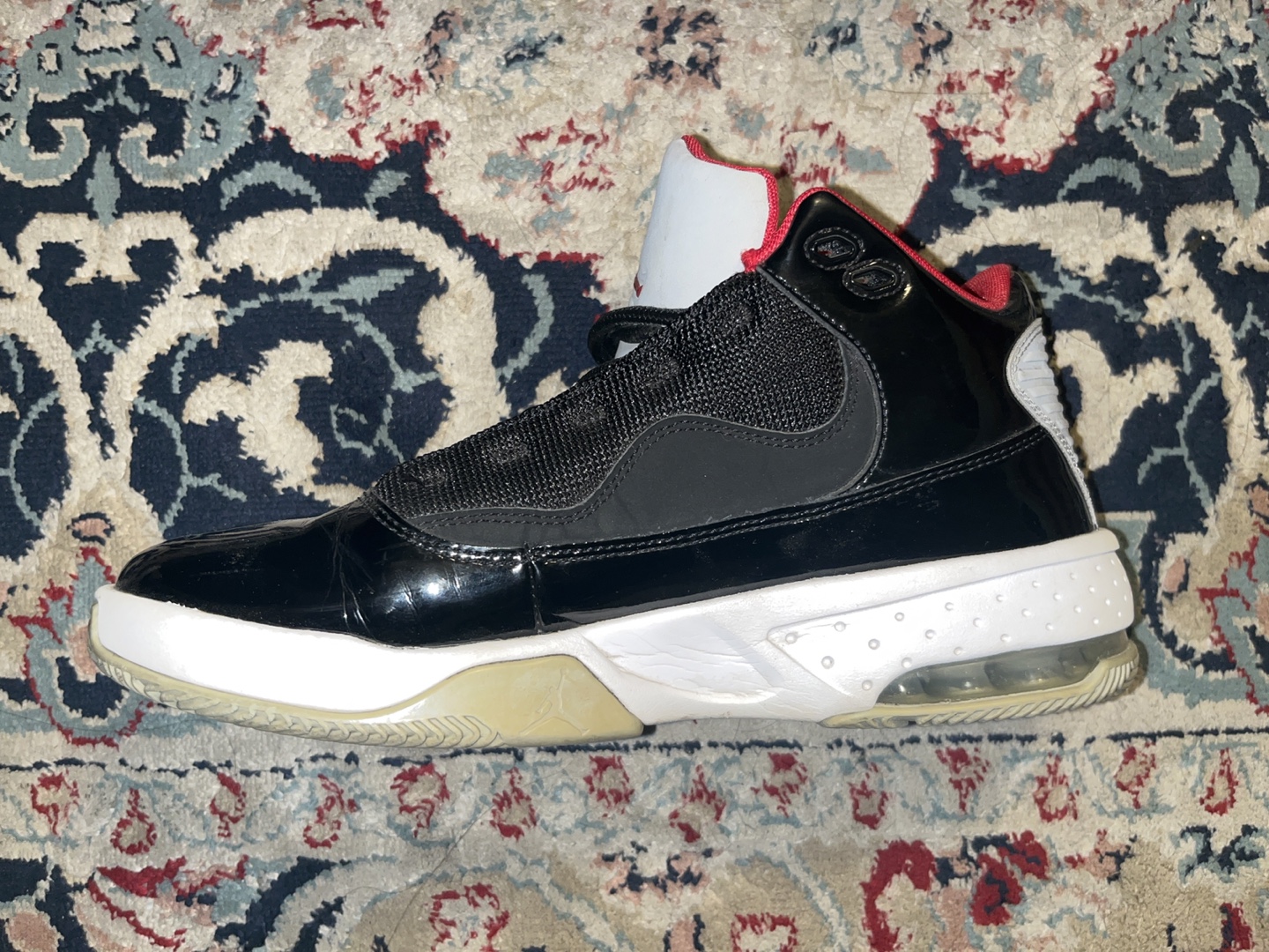 Jordan Jumpman Team 1 Mid Black/Varsity Red - photo 3