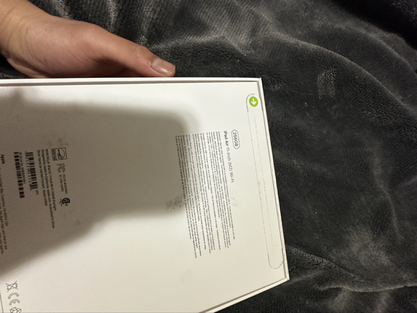 New 11-inch iPad Air 6th gen M2 Wi-Fi 256GB - Starlight - photo 2