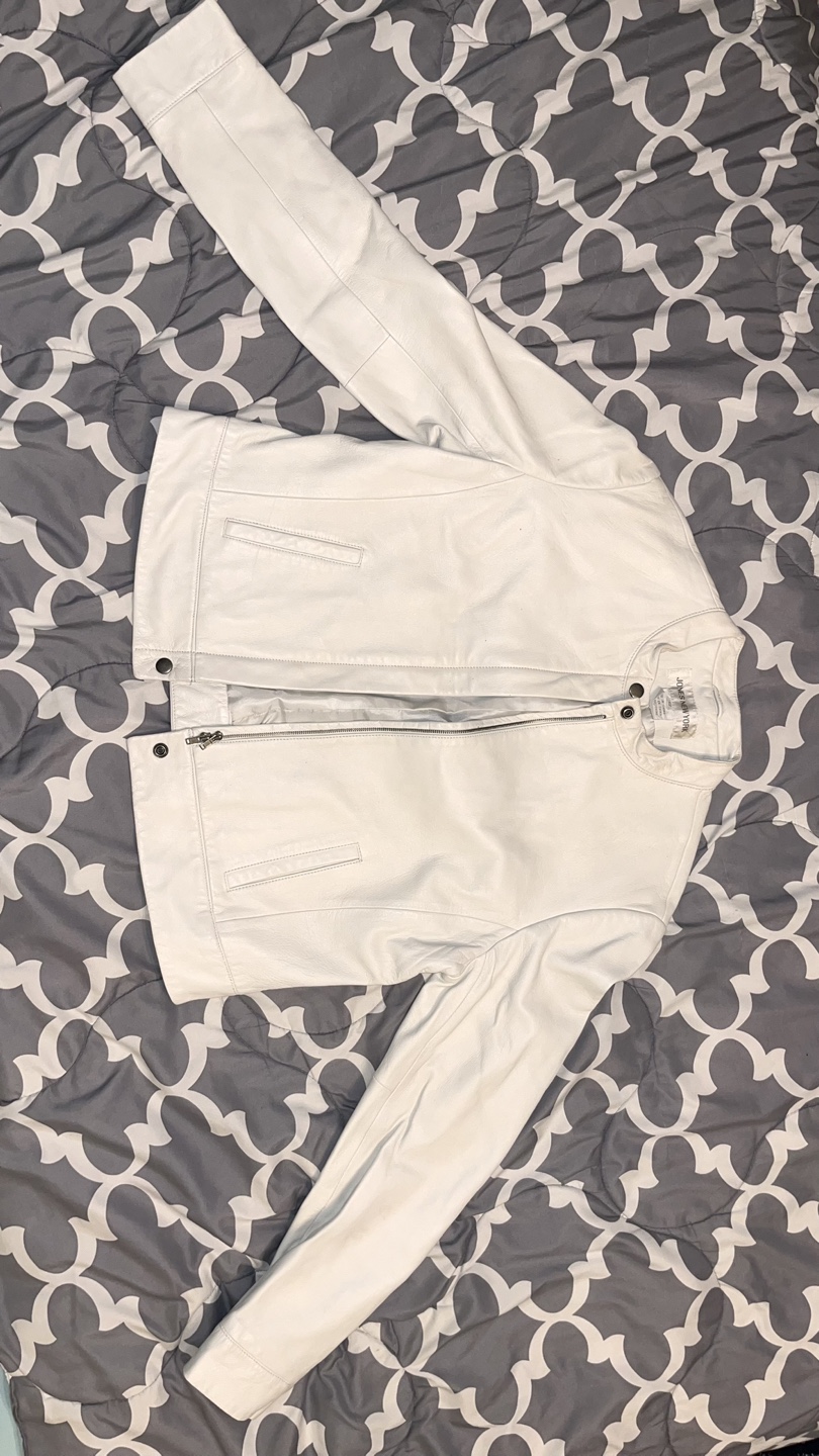 White Leather Jacket