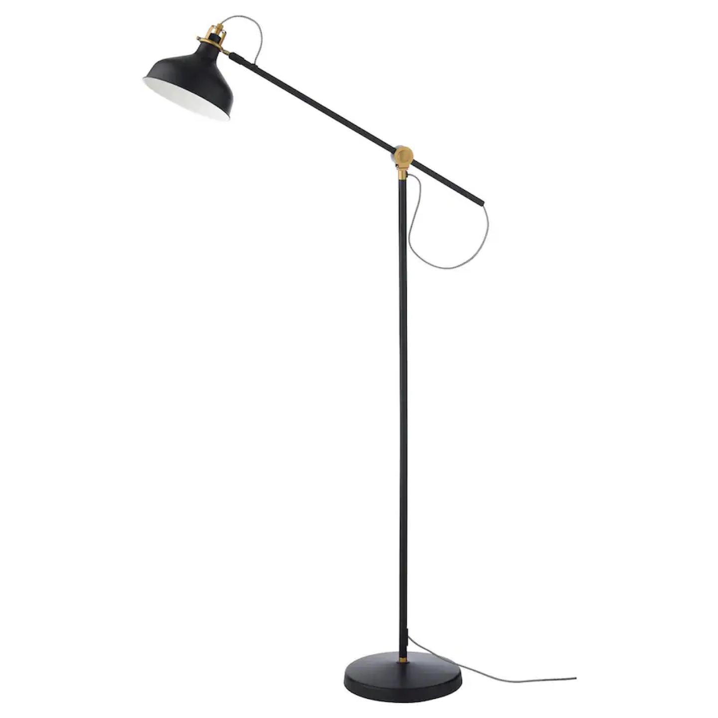 IKEA RANARP Floor Lamp - Black/Brass - photo 4