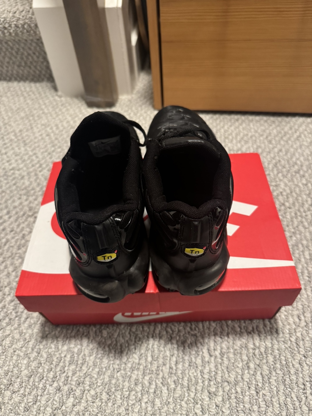Nike Air Max Plus TN Black Men's Shoes Size 8 - photo 2