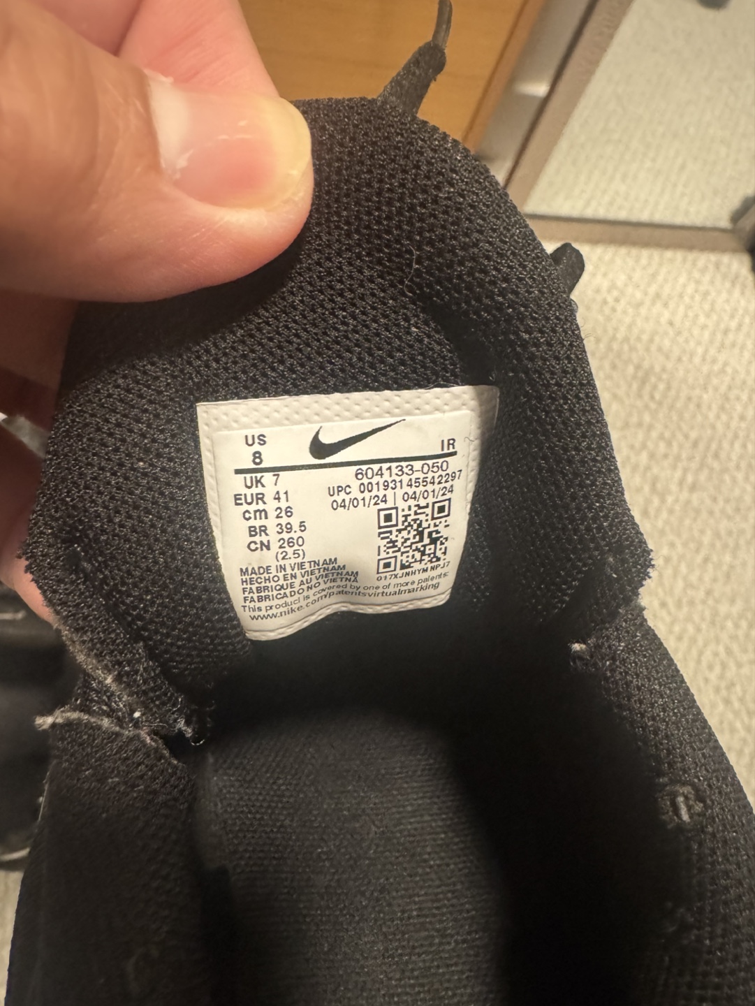Nike Air Max Plus TN Black Men's Shoes Size 8 - photo 5