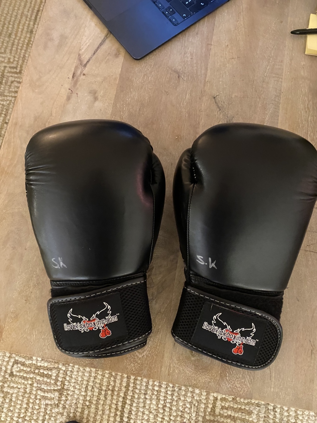 Black Boxing Gloves - Great for Training - photo 2