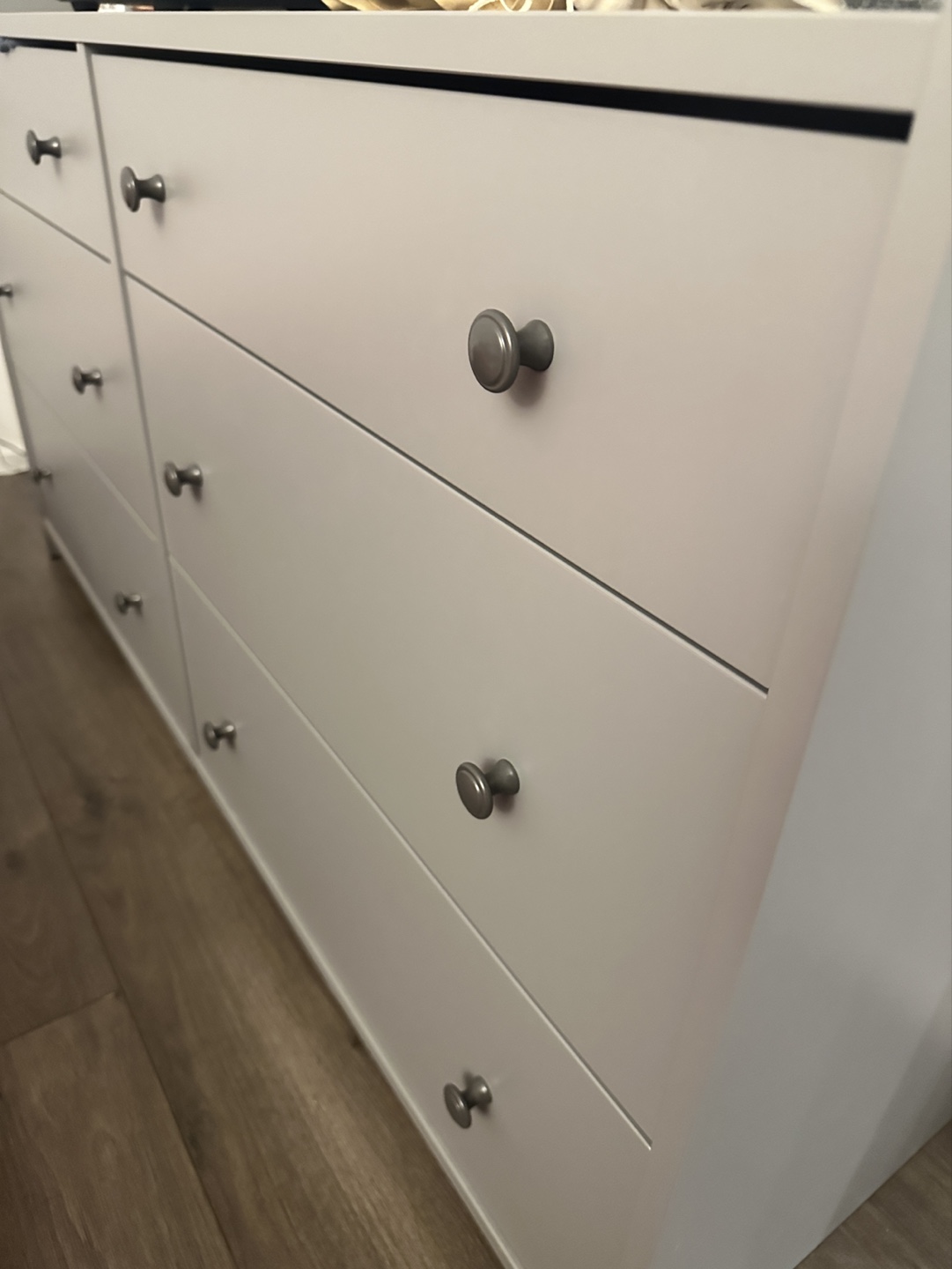 ikea Grey Six-Drawer Dresser - photo 3