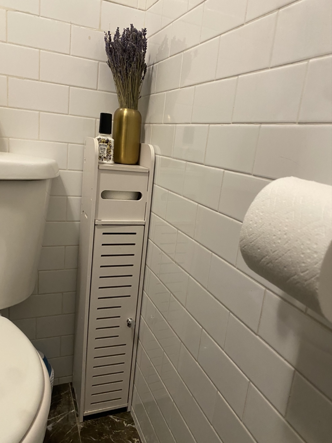 Corner Bathroom Storage Cabinet