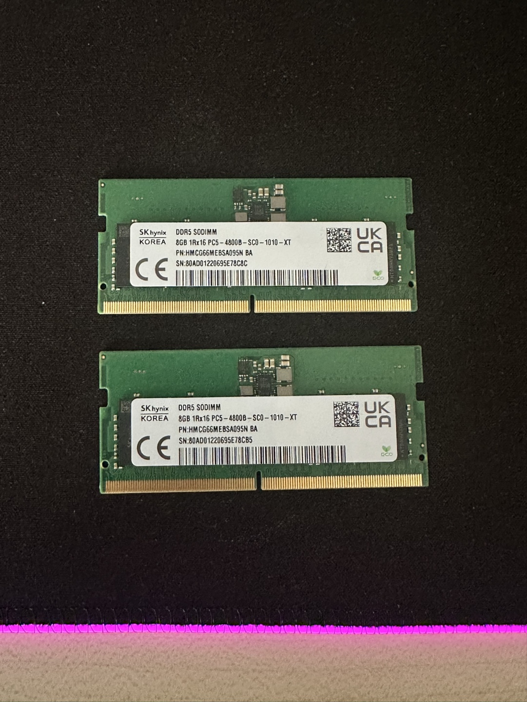 GB FAST HIGH-END LAPTOP RAM (DDR5 4800MHz SODIMM) - photo 2