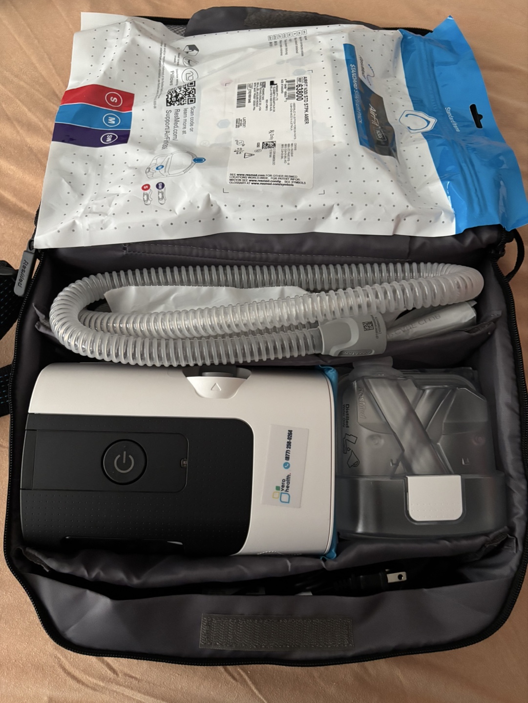 ResMed AirMini Travel CPAP Machine with Accessories - photo 2