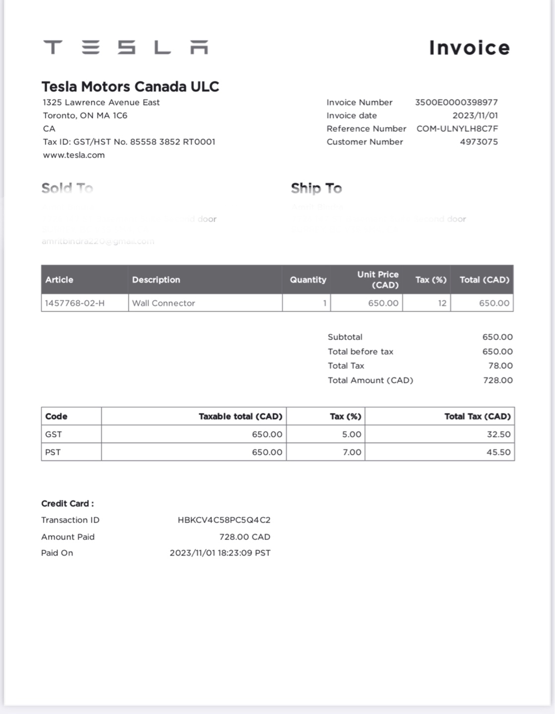 Tesla Wall Connector - New in Box - photo 4