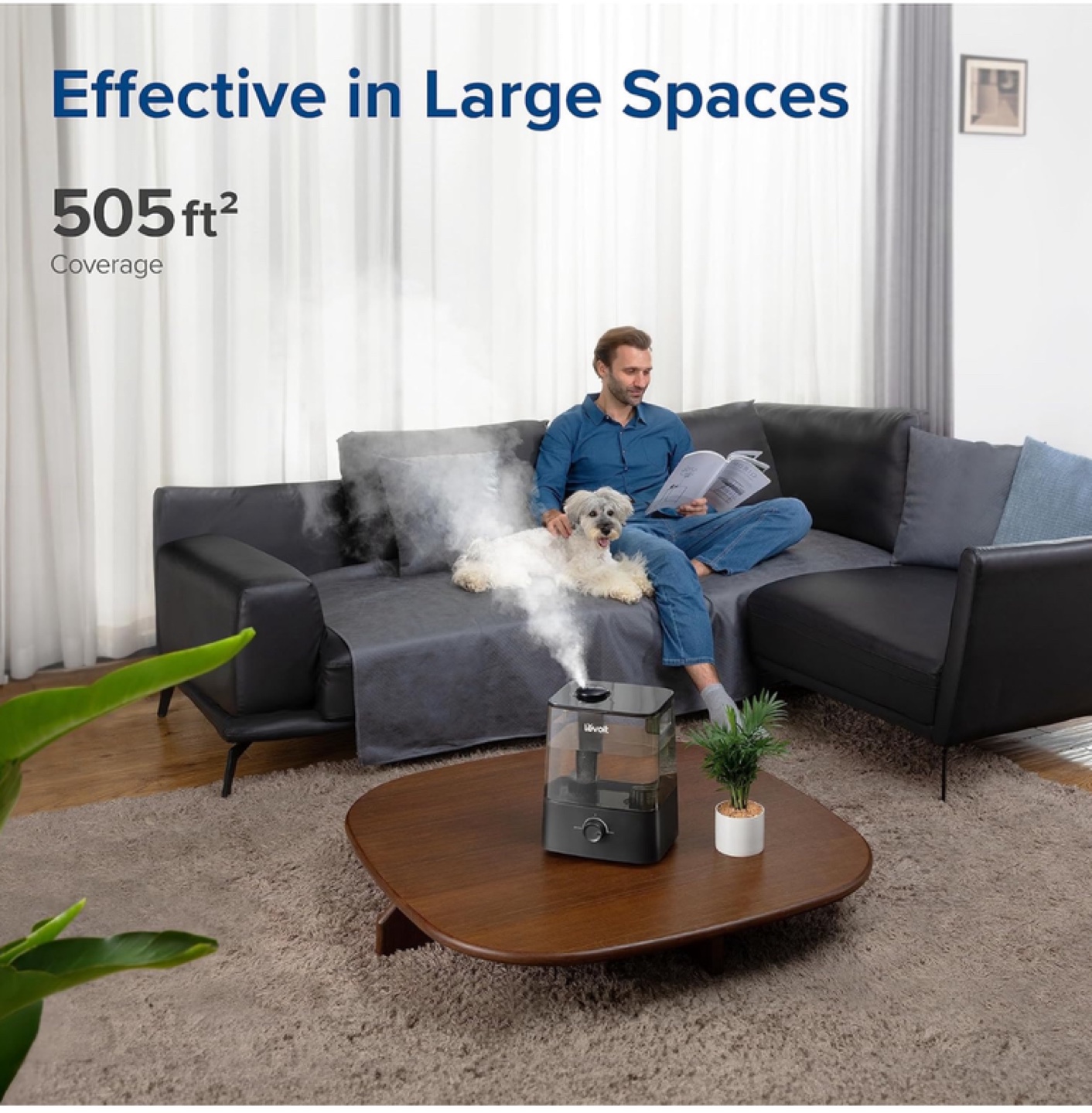 Cool Mist Humidifier (6 Liters, 60 Hrs) - photo 4