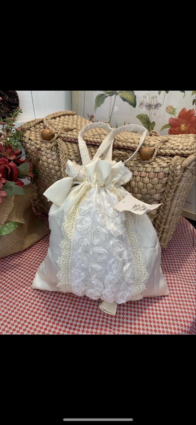 White Rose Bag