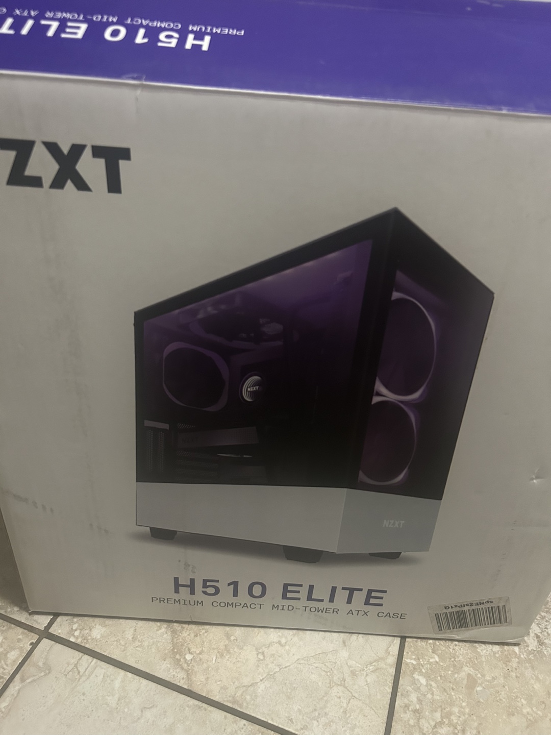 NZXT H510 Elite PC Case Tempered Glass - White - photo 4