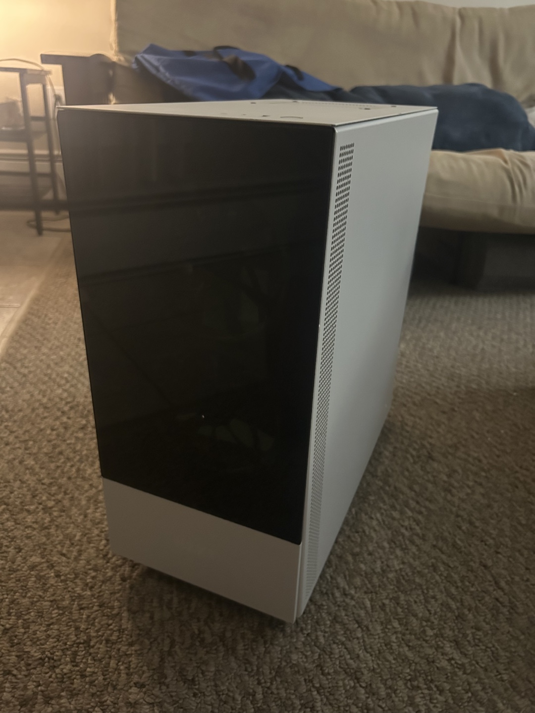 NZXT H510 Elite PC Case Tempered Glass - White
