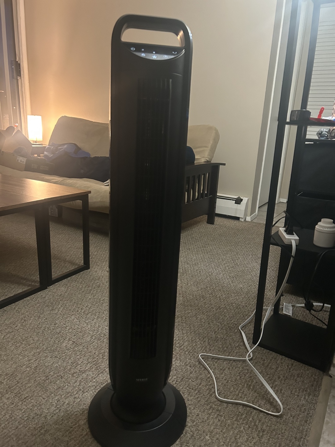 Oscillating Tower Fan LED Display