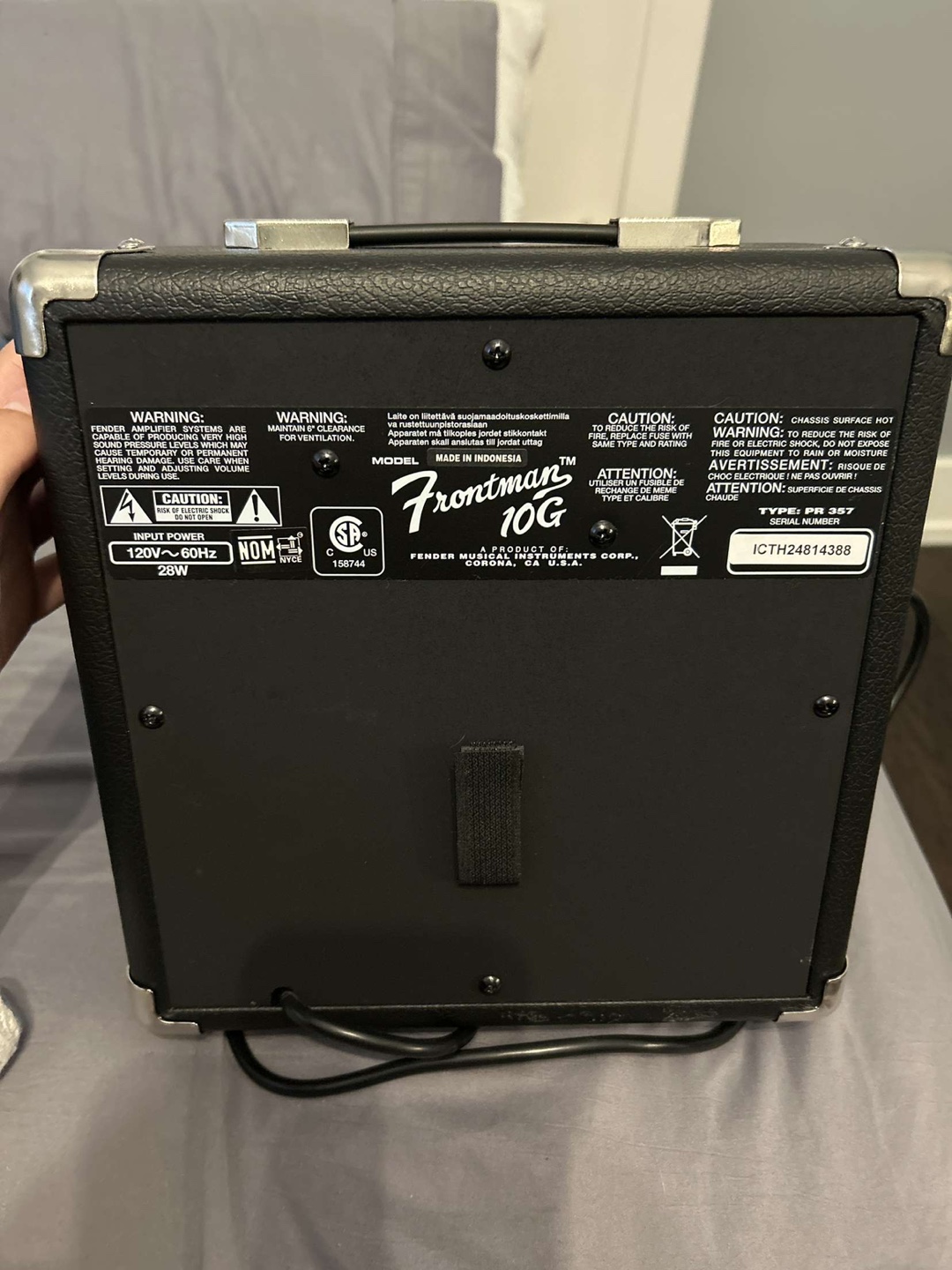 Fender Frontman 10G Guitar Amplifier - photo 2