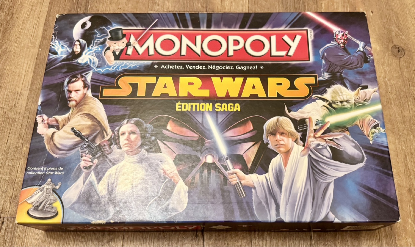 Star Wars Saga Edition Monopoly Board Game