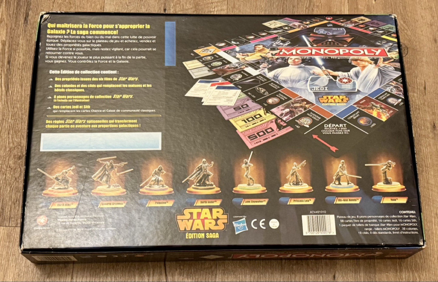 Star Wars Saga Edition Monopoly Board Game - photo 2