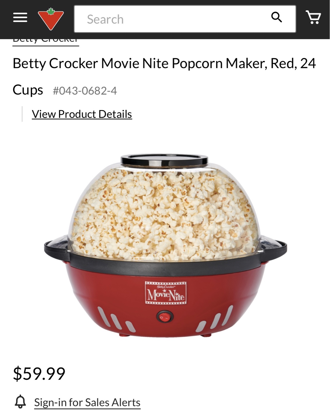 Betty Crocker Movie Night Popcorn Popper | Karrot