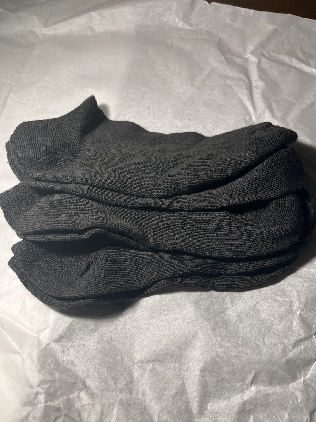 Black Ankle Socks (3 pairs)