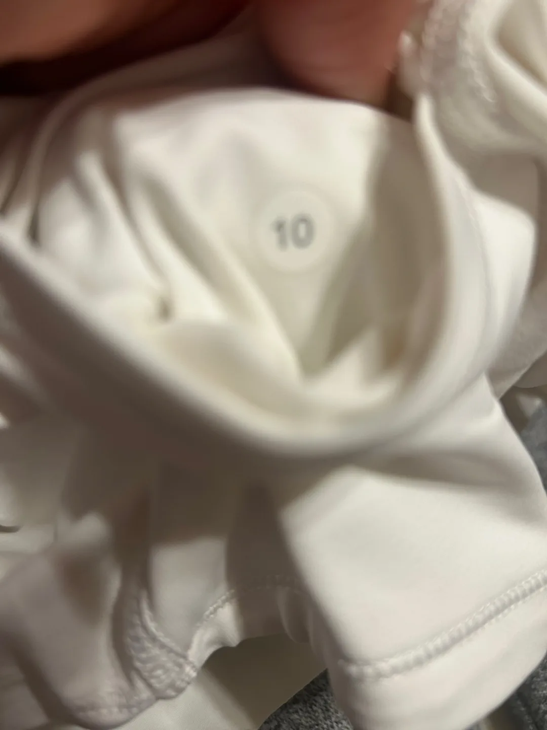 Lululemon White Tennis Skort image indicator(8)