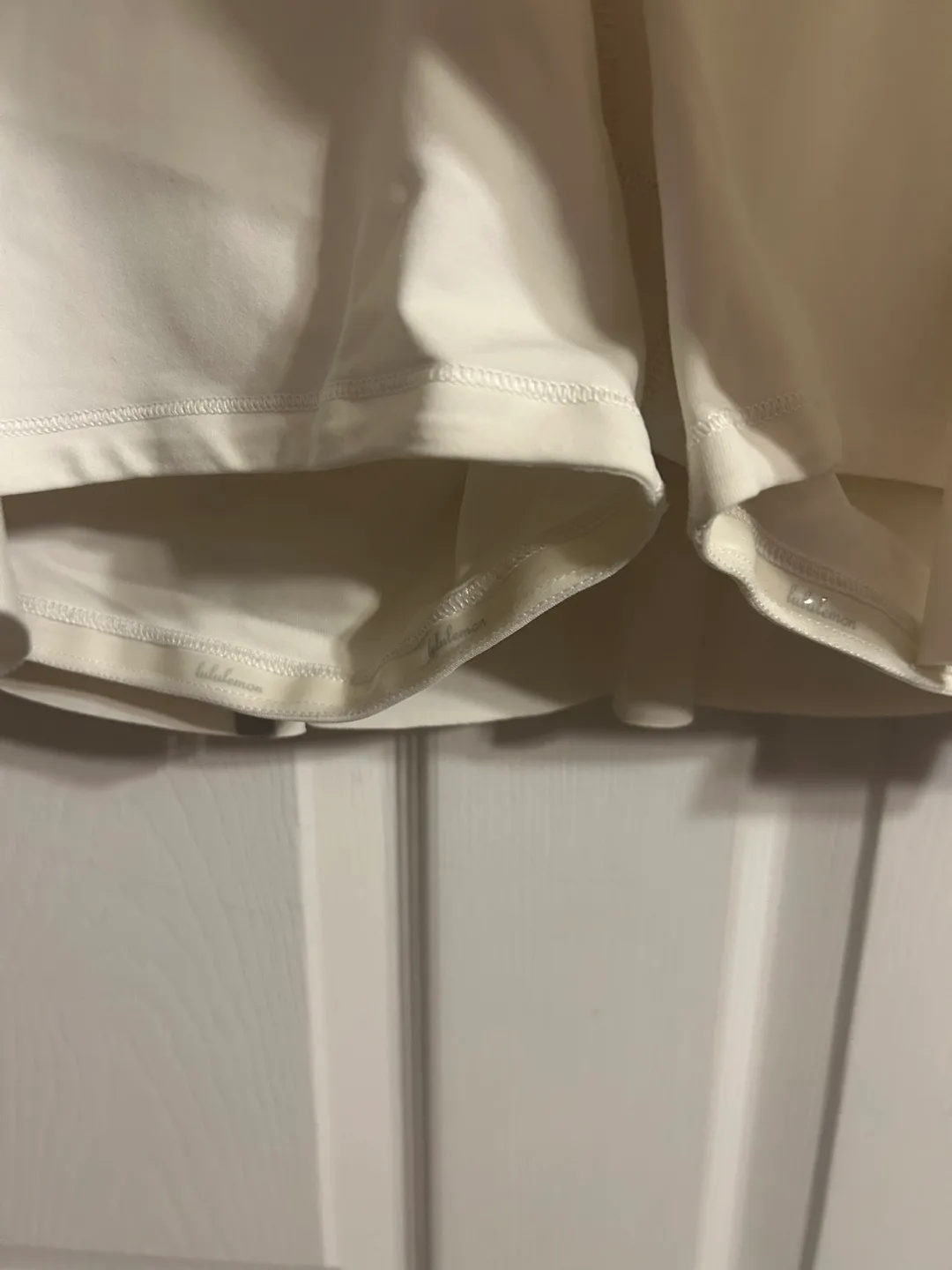Lululemon White Tennis Skort image indicator(6)