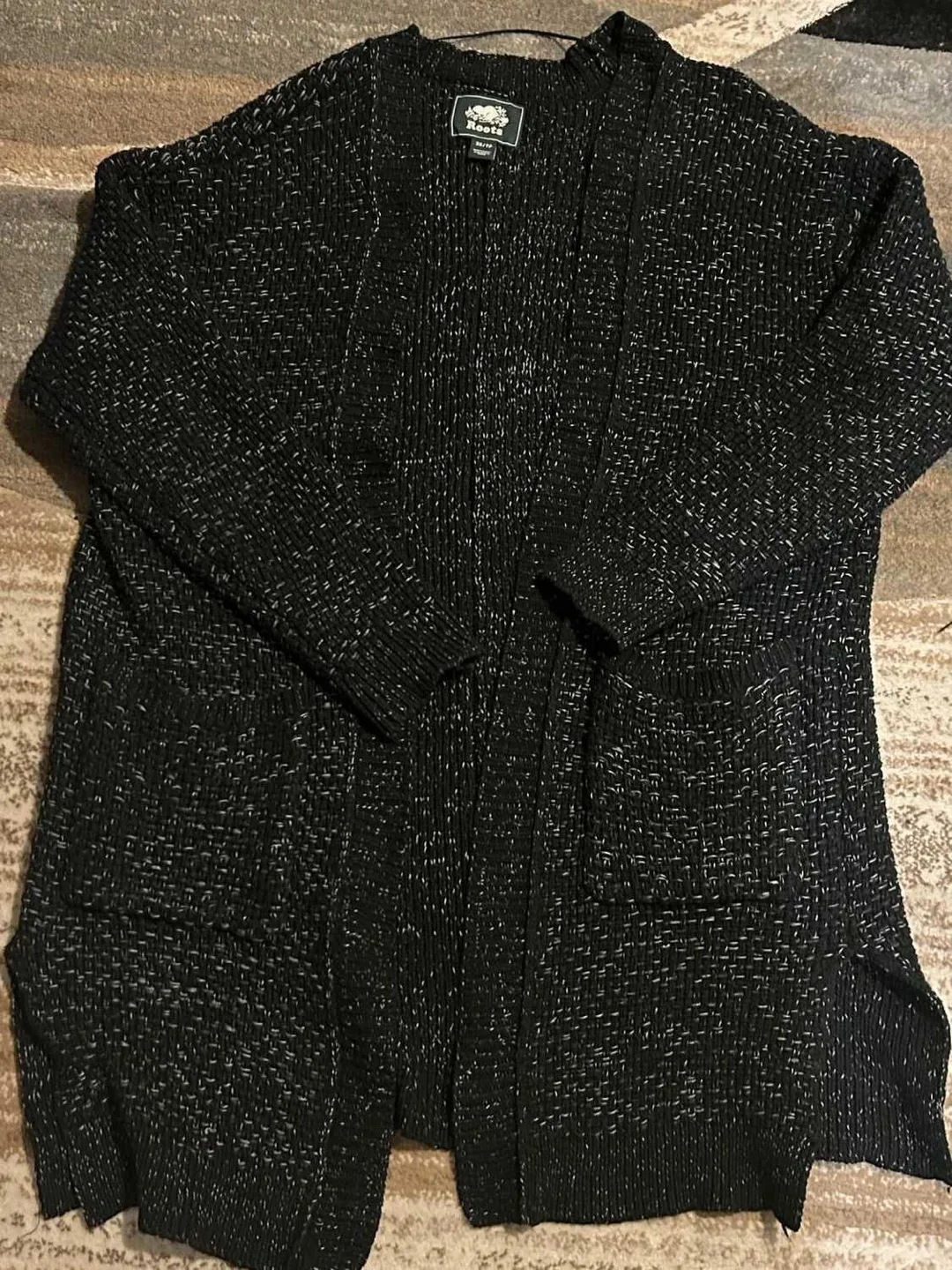 Roots Snowy Fox Open Cardigan - Size XS image indicator(2)