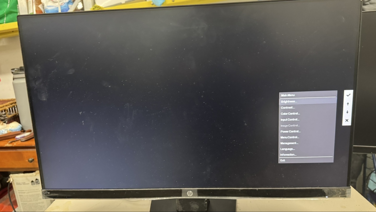 HP 27-inch LED Computer Monitor - Three Available - photo 3