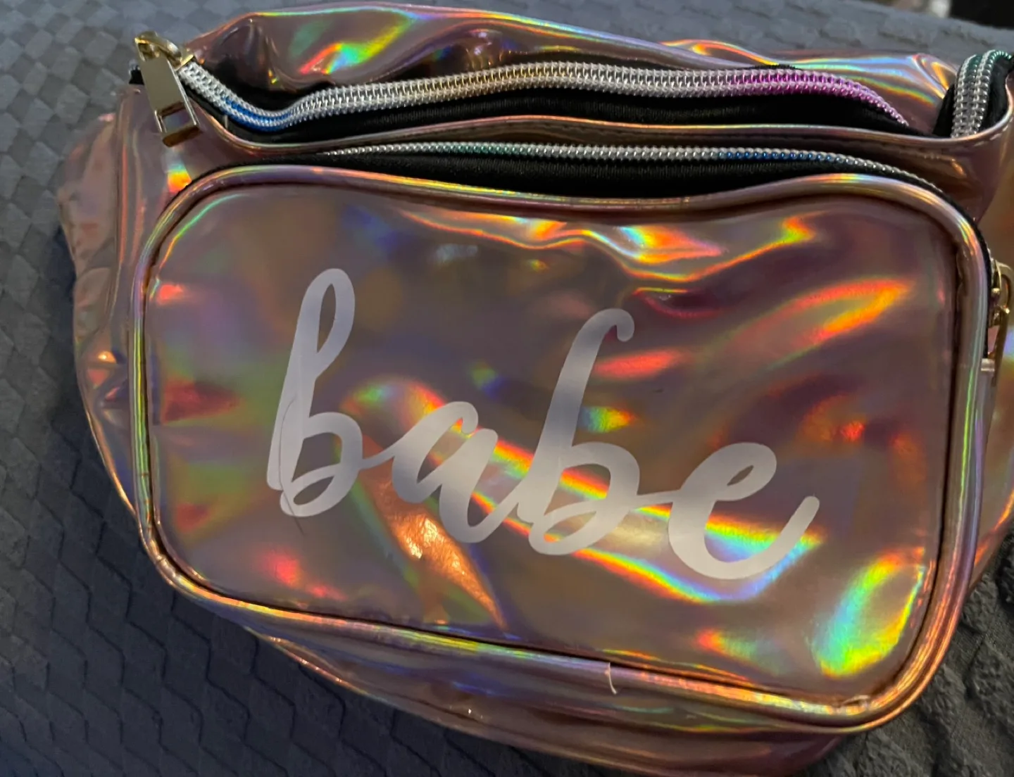 NEW Holographic Fanny Pack - Babe image indicator(3)