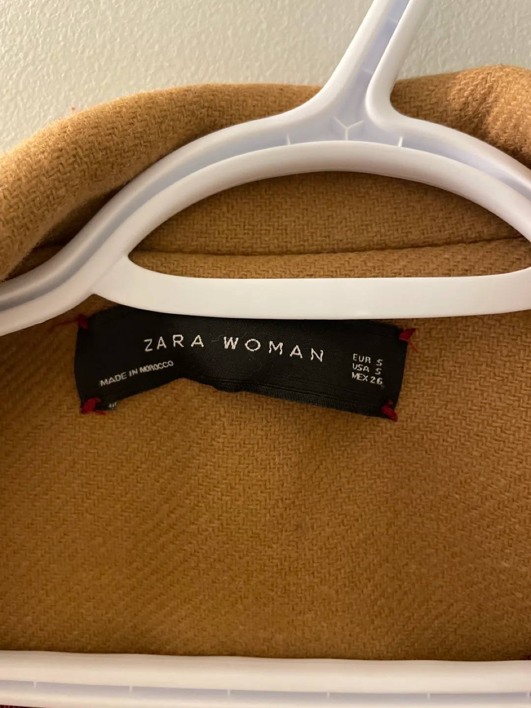 Zara Woman Camel Coat image indicator(2)