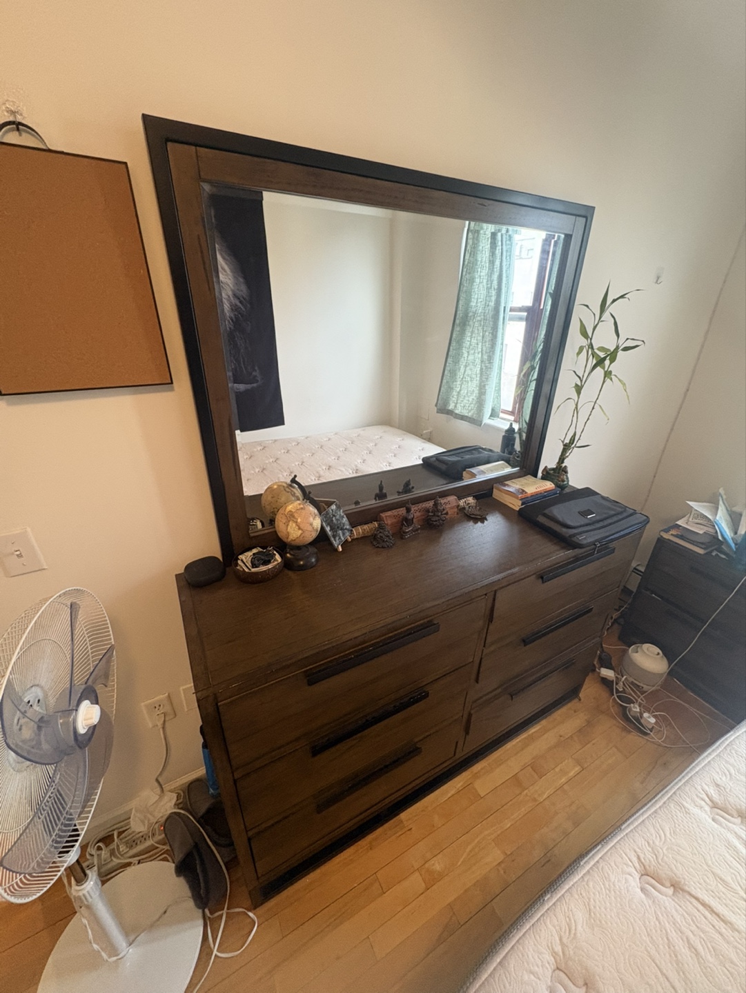 6-Drawer Dresser with Mirror - photo 4