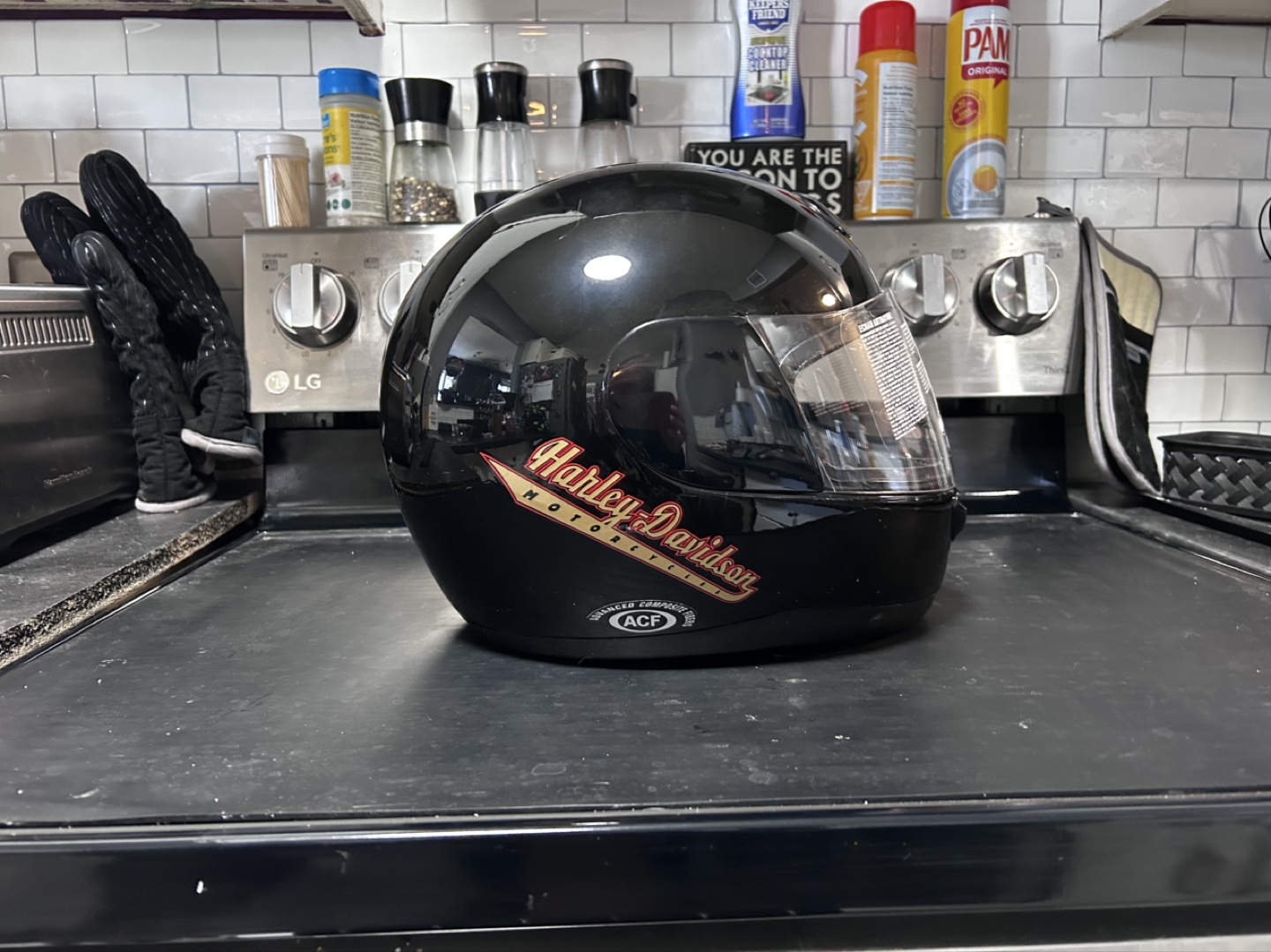 Harley-Davidson Motorcycle Helmet - Large - Black Gloss - photo 2