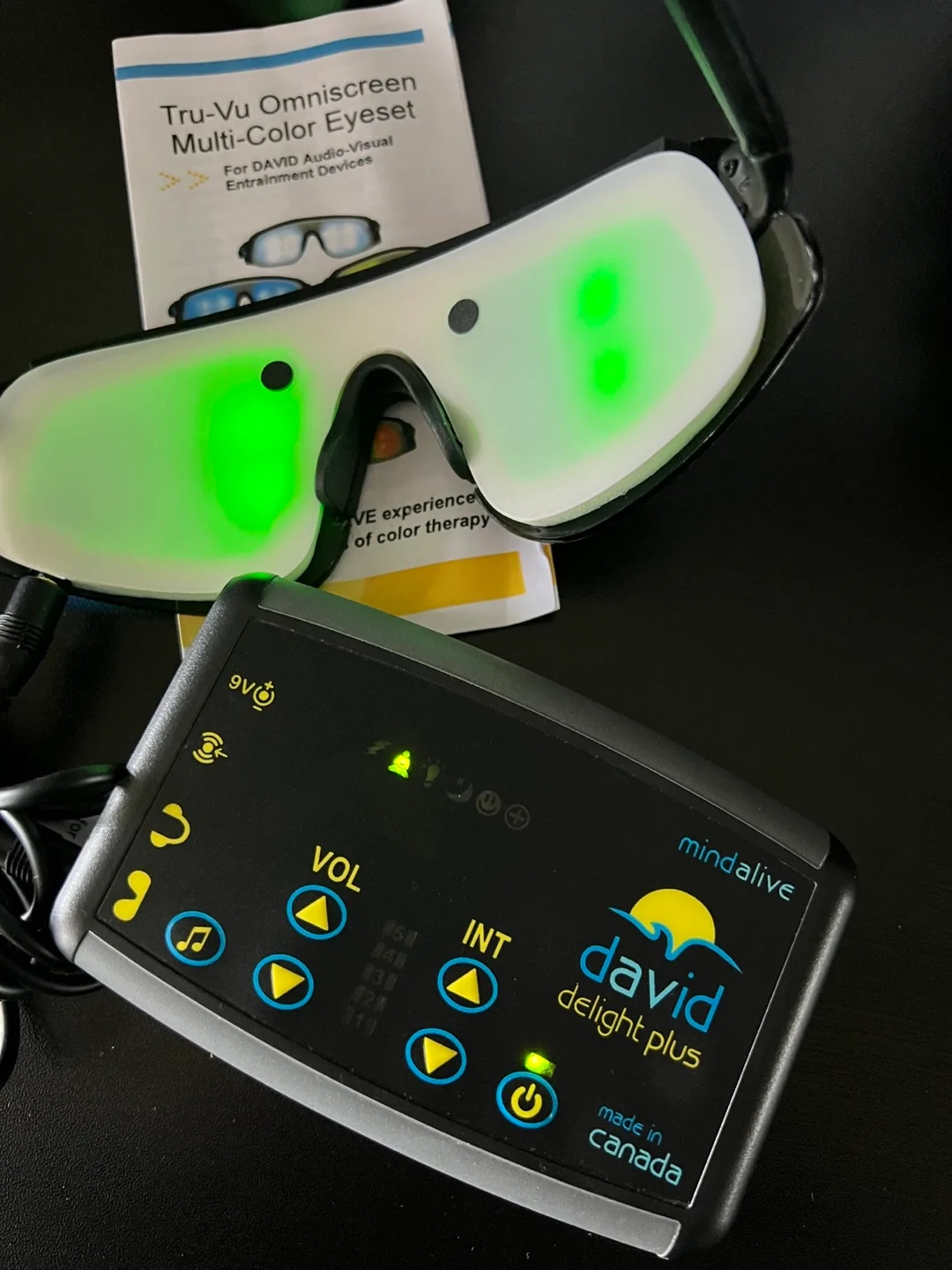 NEW MindAlive David Delight Plus AVS Device - Complete Set image indicator(4)