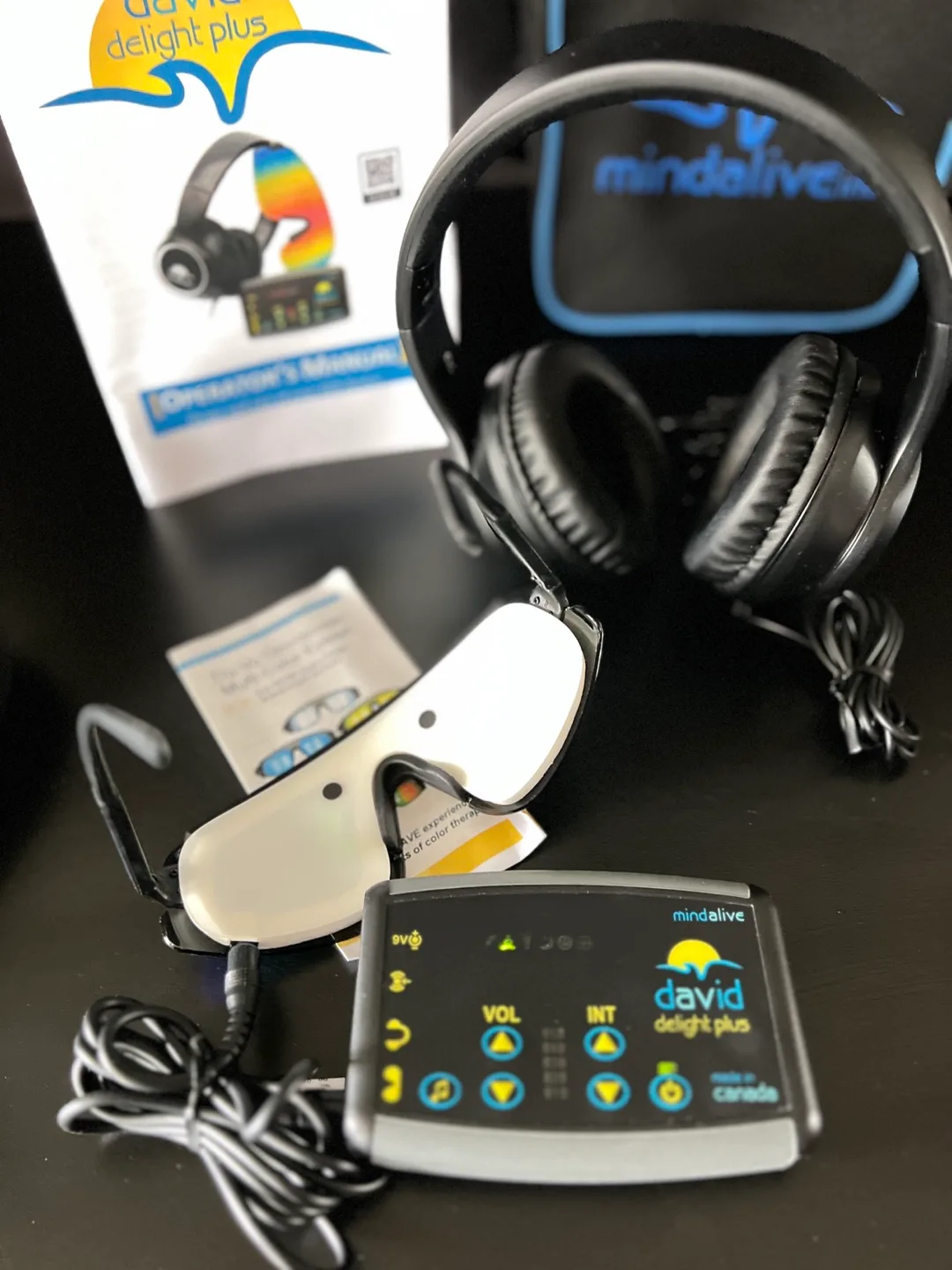 NEW MindAlive David Delight Plus AVS Device - Complete Set image indicator(9)
