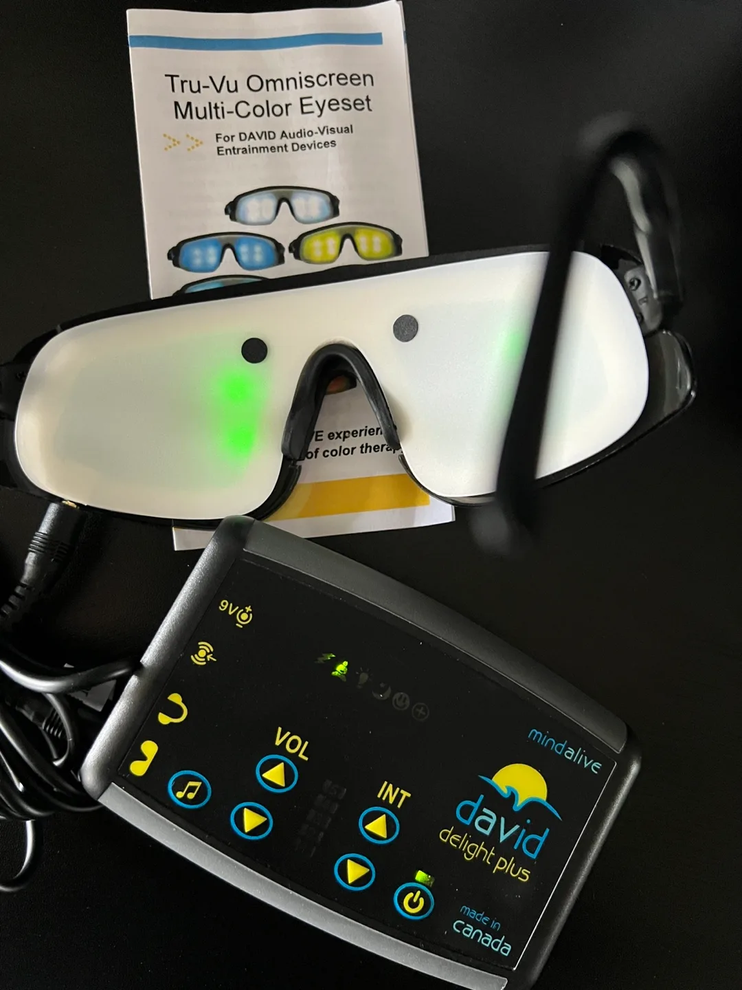 NEW MindAlive David Delight Plus AVS Device - Complete Set image indicator(7)