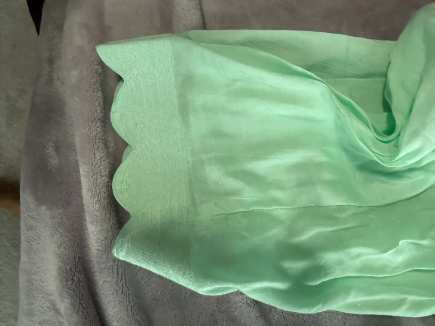 Mint Green frockstyle and designer bottom with Dupatta image indicator(3)