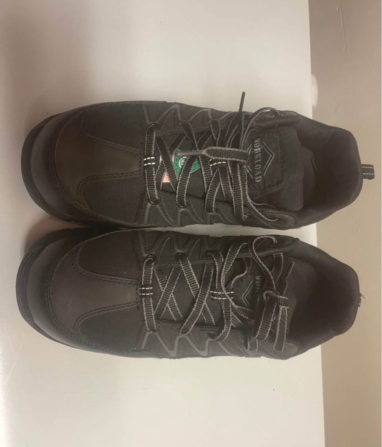 Men's Black Work Shoes - Size 10