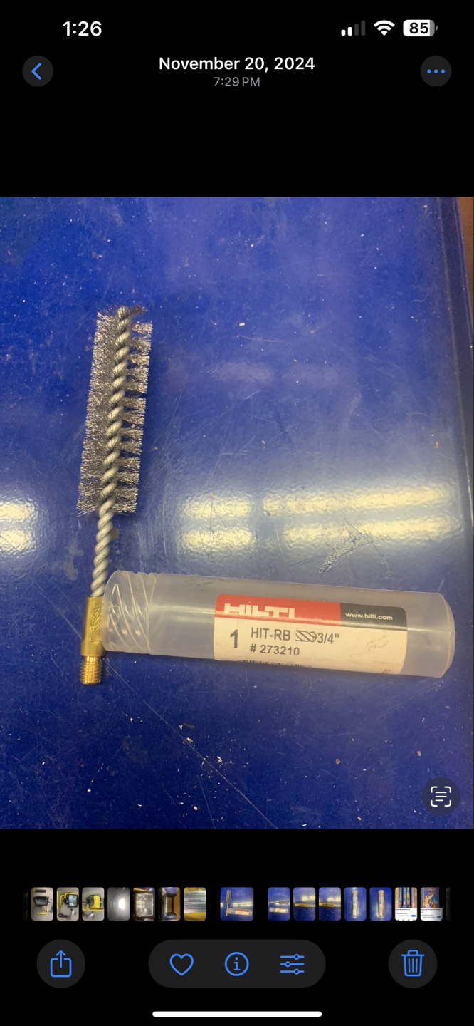 3/4 inch hilti steel wire brush - photo 3
