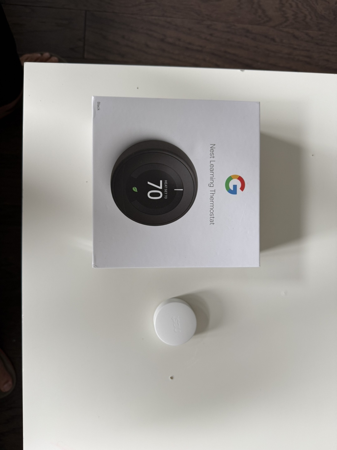 Google Nest Learning Thermostat (3rd Gen) - Black